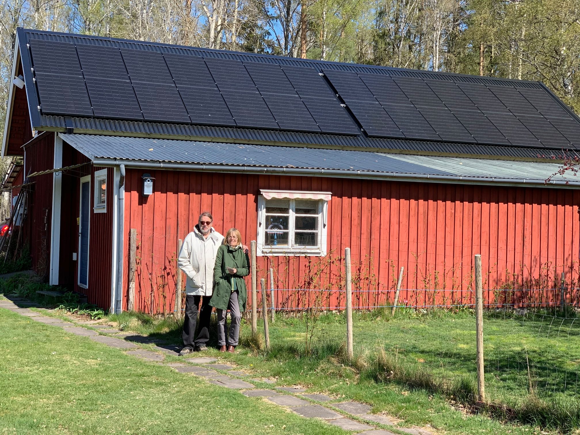 solceller på lantbruksfastighet i Köping