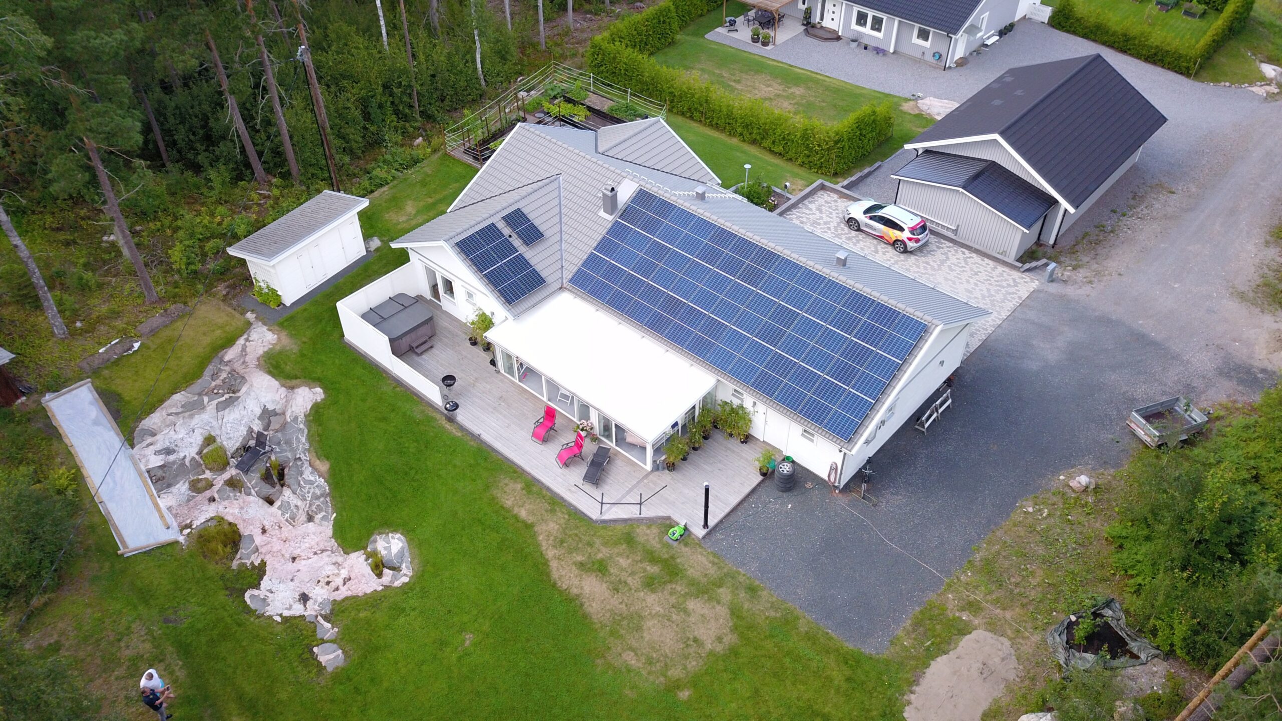 Optimala taklägen för solceller